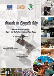 Clouds in Egypt's Sky: Sexual Harassment from - UNFPA, Egypt