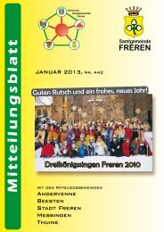 M it t e ilu n g s b la t t - Samtgemeinde Freren