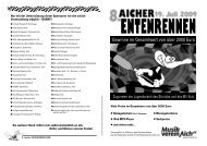 Flyer - Musikverein Aich