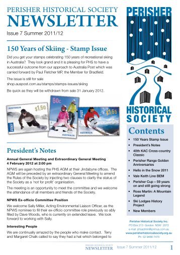 PHS Newsletter - Issue 7 - Summer 2011-12.pdf - Brindabella Ski Club