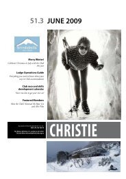 Read more.. (1.7MB PDF) - Brindabella Ski Club