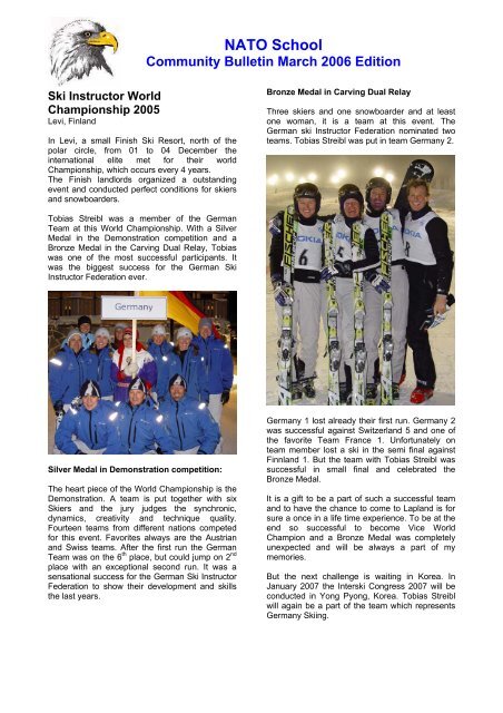 Issue Nr. 1 March 2006 - NATO School