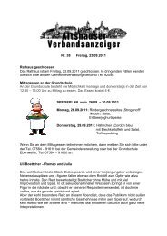 Verbandsanzeiger Teilbereich Ebenweiler Nr. 38-2011