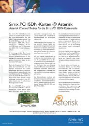 Asterisk - Sirrix AG
