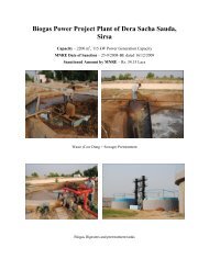 Biogas Power Project Plant of Dera Sacha Sauda, Sirsa