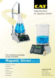 Magnetic Stirrer - Bennett Scientific