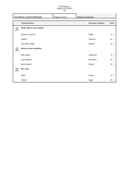 Triticum aestivum L. emend. Fiori et Paol - International Union for the ...