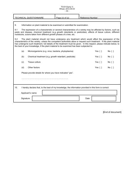 Triticum aestivum L. emend. Fiori et Paol - International Union for the ...