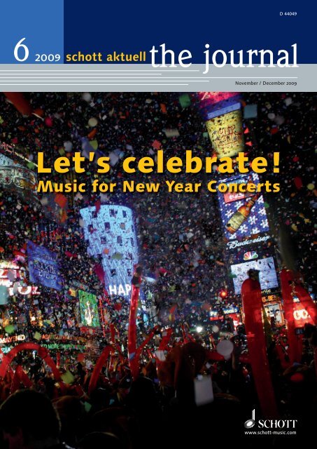 Let's celebrate! - Schott Music