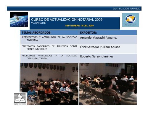 septiembre 2009 - Colegio de Notarios Públicos del Estado de ...