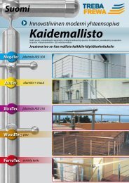 jaloteräs AISI 304 - Treba Bausysteme GmbH