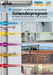 GelÃ¦nderprogram - Treba Bausysteme GmbH