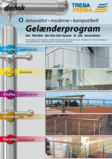 GelÃ¦nderprogram - Treba Bausysteme GmbH