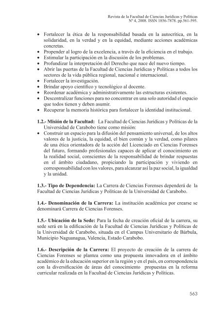 Revista de la Faculta Ciencias Juridicas_No4.indd - Universidad de ...