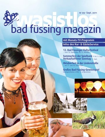 wasistlos badfüssing-magazin - Ausgabe September 2011