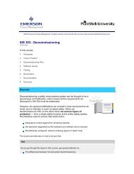SIS 303 - Emerson Process Management