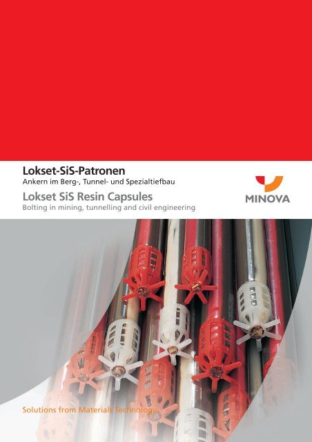 Lokset-SiS-Patronen Lokset SiS Resin Capsules - Minova-ct