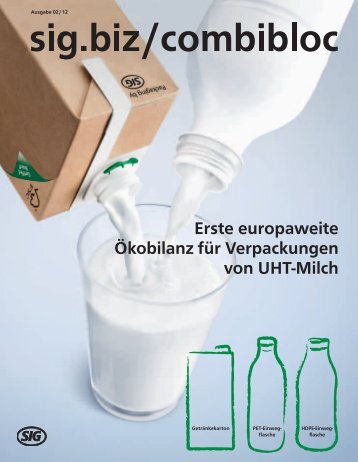 Erste europaweite Ökobilanz für Verpackungen ... - SIG Combibloc