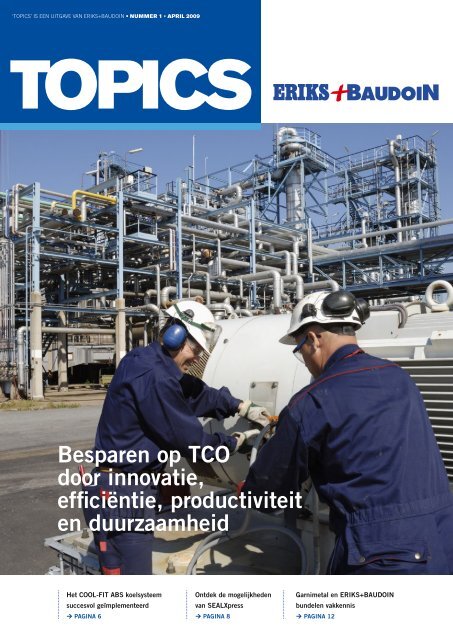 Besparen op TCO door innovatie, efficiëntie ... - Eriks+Baudoin