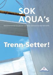 Trenn-Setter! Emulsionen der SOK Aqua-Reihe - FUCHS ...