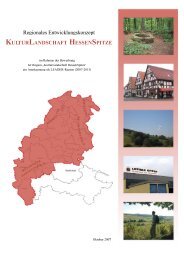 REK KulturLandschaft HessenSpitze - Region Kassel-Land eV