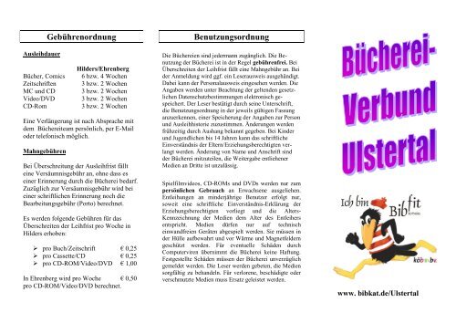 Flyer - Ehrenberg