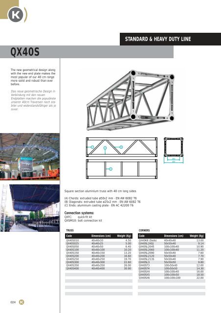 standard & heavy duty line