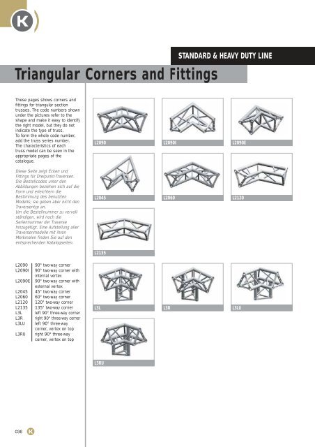 standard & heavy duty line