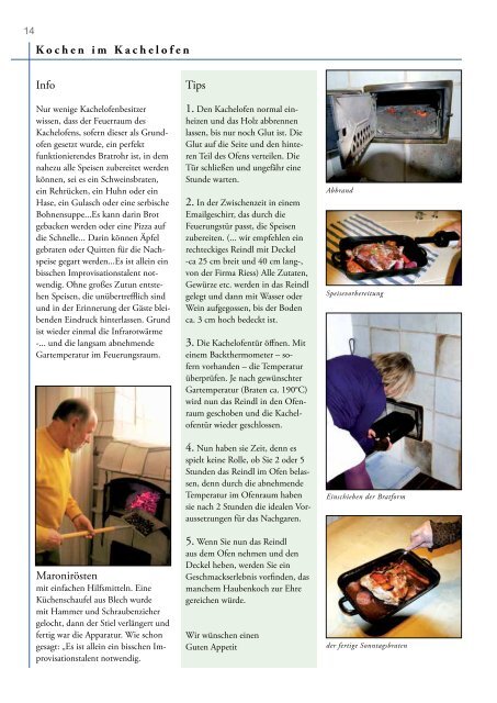 Journal Nr.1 / 2012 - Ziegler Ofen