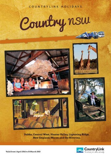 Country NSW brochure - CountryLink