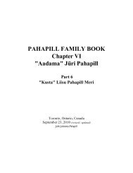 Family Tree Maker - pahapill.ca - Home
