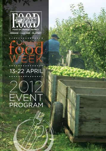 Program - Orange Food Week