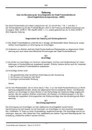 585 Anschlagtafelbenutzungssatzung (PDF) - in Fürstenfeldbruck