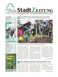 StadtZeitung, Nr. 10, vom 23. Mai 2007 - Stadt Fürth