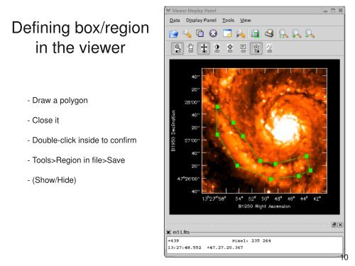 Image Analysis with CASA - ESO