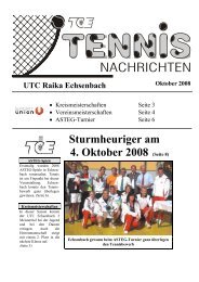 Sturmheuriger am 4. Oktober 2008 (Seite 8) - UTC RAIKA Echsenbach