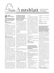 2. Februar 2005 [Nr. 2] Amtliche Bekanntmachungen ... - Stadt Fürth