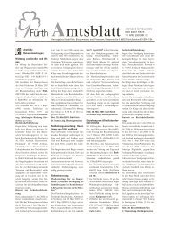 11. APRIL 2007 [NR. 7] Amtliche Bekanntmachungen ... - Stadt Fürth