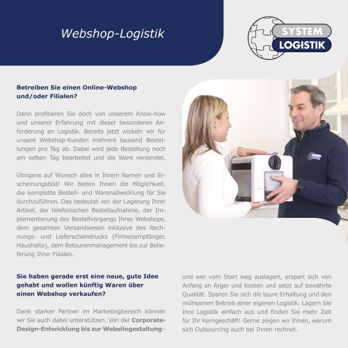 Webshop-Logistik - Systemlogistik