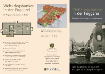 Flyer Fuggerei Bunker