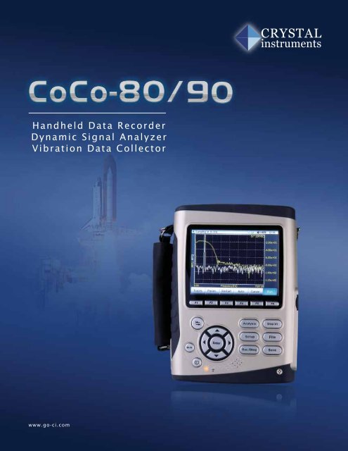 Handheld Data Recorder Dynamic Signal Analyzer Vibration Data ...