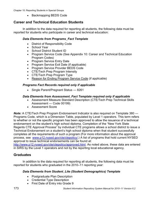SIRS - p-12 - New York State Education Department