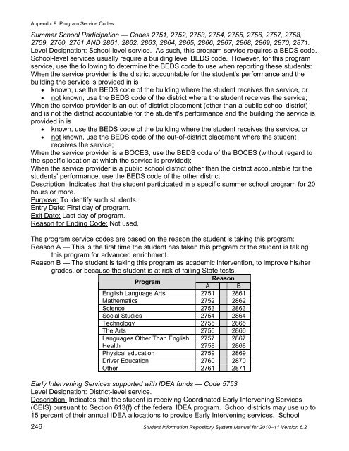 SIRS - p-12 - New York State Education Department