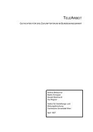 Telearbeit Gutachten - Personen - Technische Universität Wien