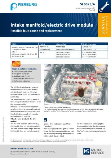 Intake manifold/electric drive module - Wilmink Group