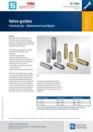 SI 1080 - Valve guides - MS Motor Service International GmbH