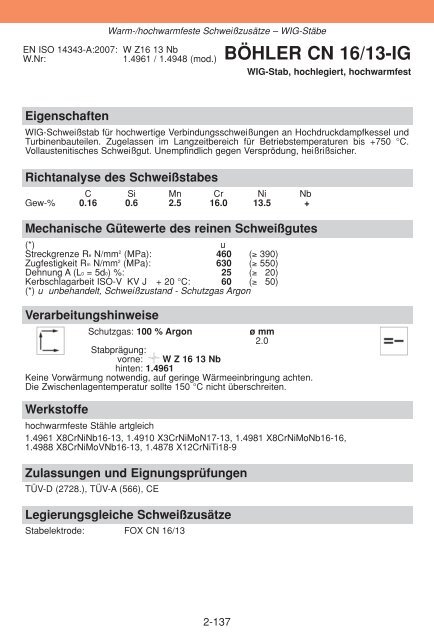 WISSENSWERTES FÜR DEN SCHWEISSER