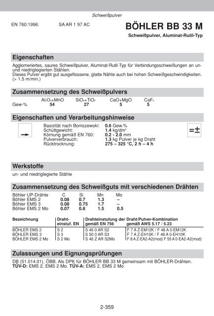 WISSENSWERTES FÜR DEN SCHWEISSER