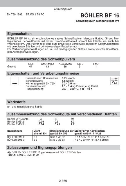 WISSENSWERTES FÜR DEN SCHWEISSER