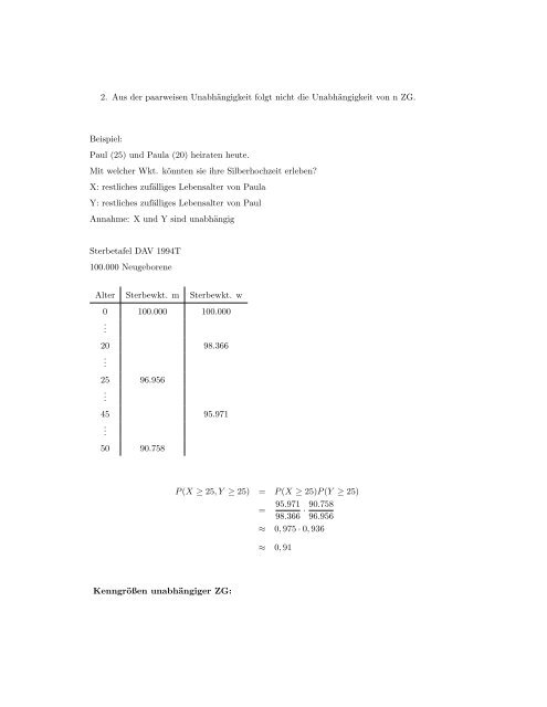 Vorlesungsskript - Mathematik und ihre Didaktik